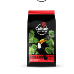 CULTURE BLEND Latin Blend Roasted and Ground Coffee 250g