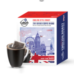 CULTURE BLENDS English Style Roast 2in1 Brewed Coffee