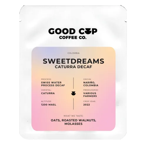 COLOMBIA SWEET DREAMS CATURRA DECAF - DRIP PACK