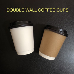 50 PIECES // 8oz, 12oz, 16oz COFFEE CUPS with Lid